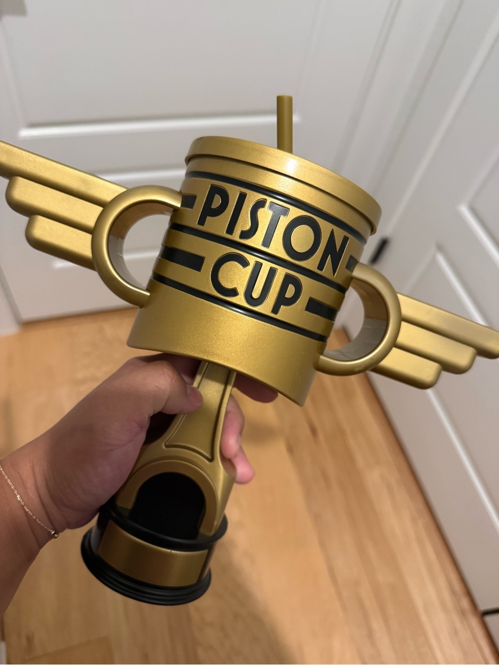Pixar Cars 20th Anniversary Piston Cup Trophy Cup Limited Edition Brand New
